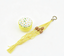 #121 【 Yellow Macrame Hanging Hamper with Daisy】
