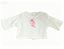 #362 【White Flower T-Shirt Top 】