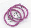 #140 【3 Pack Pink Fabric Hair Tie Scrunchie】
