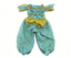 Turquoise Sequin Princess 2 Piece Outfit For 18'' Fashion Girl Doll | Doll Cosplay Costume Set
