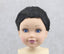 Dark Brown Realistic Short Boy Wig for 18" Doll Replacement Hair