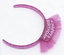 #39 【Happy Birthday Glitter Tulle Headband Accessory for 18'' Doll Birthday Party Dress Up Play】
