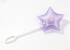 【Purple Clear Star Birthday Celebration Party BALLOON for 18" Doll 】