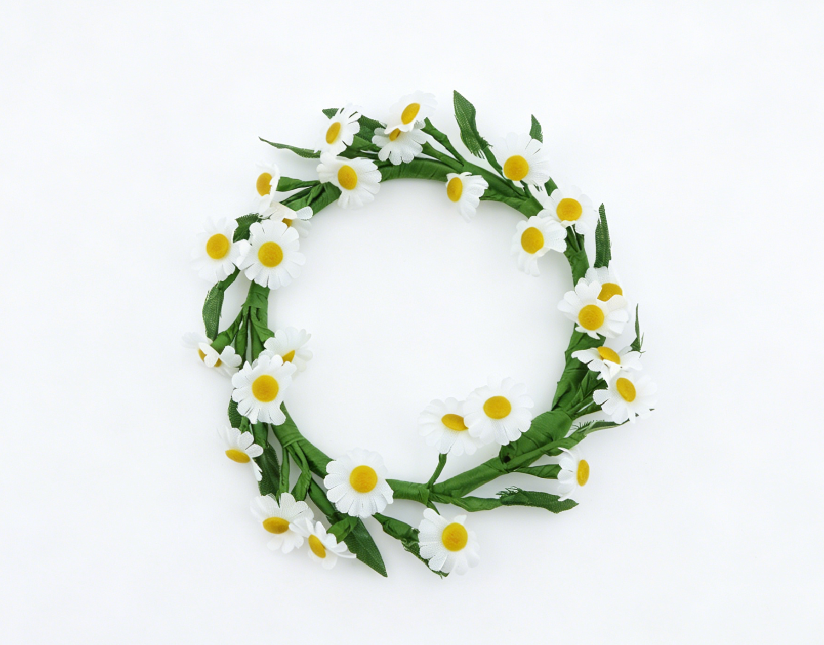 Daisy Flower Crown Headband for 18‘’ Fashion Girl Doll | Floral Doll Hair Accessory Main image