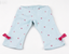 #322 【 light blue pants Pants bow heart 】