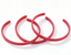 #241 【3Pcs Thin Red Plastic Headband】