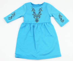 #98 A turquoise abaya dress Main image