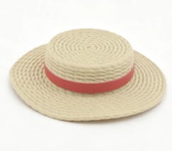 #42 【A straw-colored hat for 18'' dollPlush & Summer Accessories】 Main image