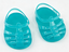 #132 【Blue Strap Sandals】