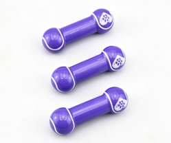 #178 【3pcs Purple Magnetic Dog Bone Set】 Main image