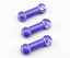 #178 【3pcs Purple Magnetic Dog Bone Set】
