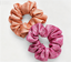 #43 【2 Pack Dotted Fabric Scrunchies Hair Accessory Set for 18'' Doll Daily Dress Up Play】