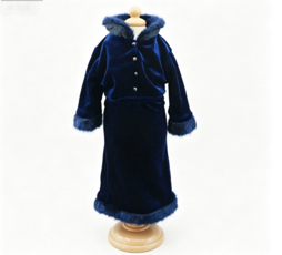 #99 Blue Velvet Skirt & Jacket Main image