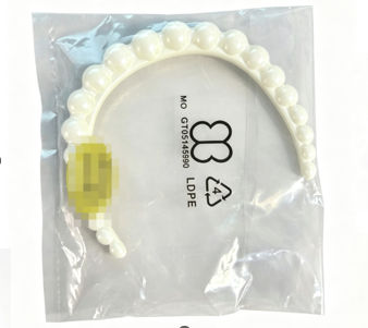 #176 【Faux Pearl Headband】 Main image