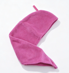 #14 【Pink Terry Cloth Head Wrap for 18'' Doll Retro 70s Groovy Bathroom Pretend Play】 Main image