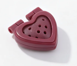 #136 【Heart Shaped Flip  Massage Hair Comb】 Main image