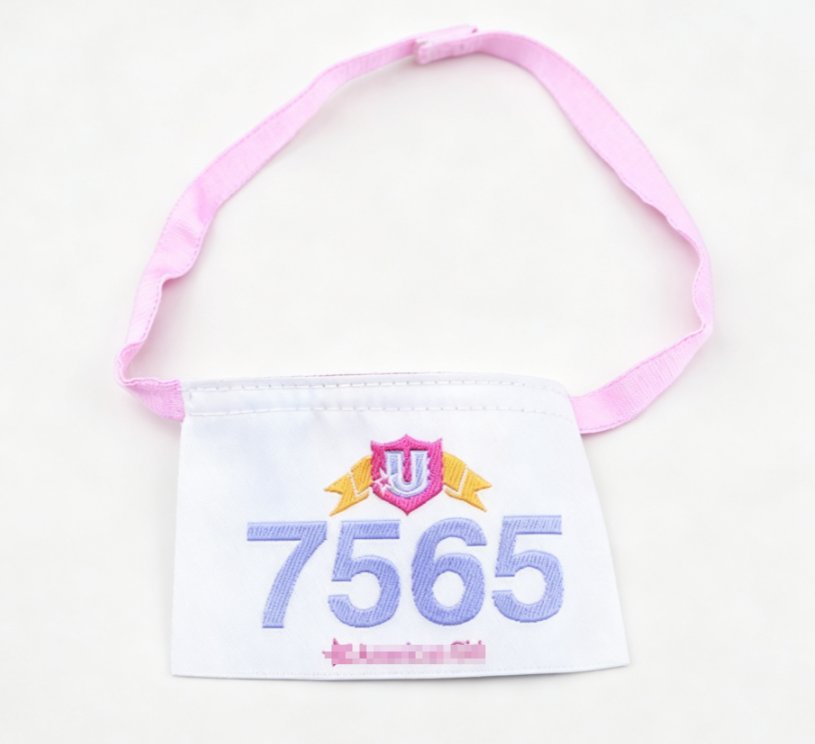 #420【A RACING NUMBER Track only for 18'' doll Two-in-One Running Outfit】 Main image