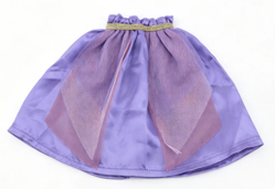 #44 【 Purple Satin Tulle Skirt FOR 14.5'' DOLL】 Main image