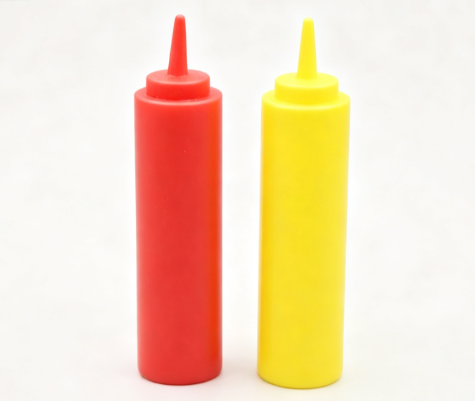 #469 【Ketchup & Mustard bottle for 18'' doll SEASIDE DINER】 Main image