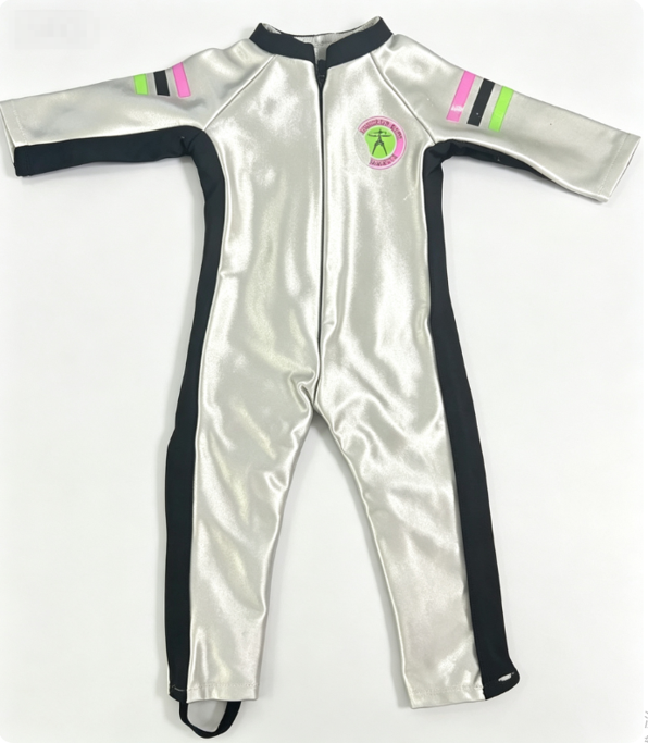 #465【Silver One Piece Athletic Jumpsuit】 Main image