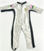 #465【Silver One Piece Athletic Jumpsuit】