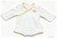 #428【A long-sleeved heathered cream bodysuit for 15‘’ doll】
