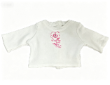 #362 【White Flower T-Shirt Top 】 Main image