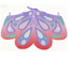 #437 【 A pair of wings Cape for 14.5'' doll 】