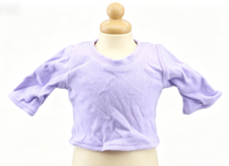 #384 【 Lavender shirt Tee for 15'' doll 】 Main image