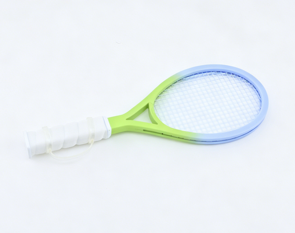 Gradient Green Blue Mini Tennis Racket & Red Star Ball Set FOR 18'' DOLL | Doll Sports Accessory