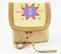 #400 【A KAYA INDIAN WOVEN BELT POUCH 】 Main image
