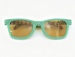 #216 【Striped Arm Sunglasses 】 Main image