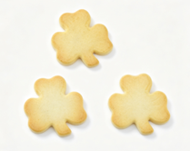 #463 【Irish Souvenir Shamrock Shortbread Cookies Set 3】 Main image