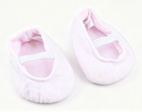 #458 【Light pink ballet shoes for 15‘’ doll flats】 Main image