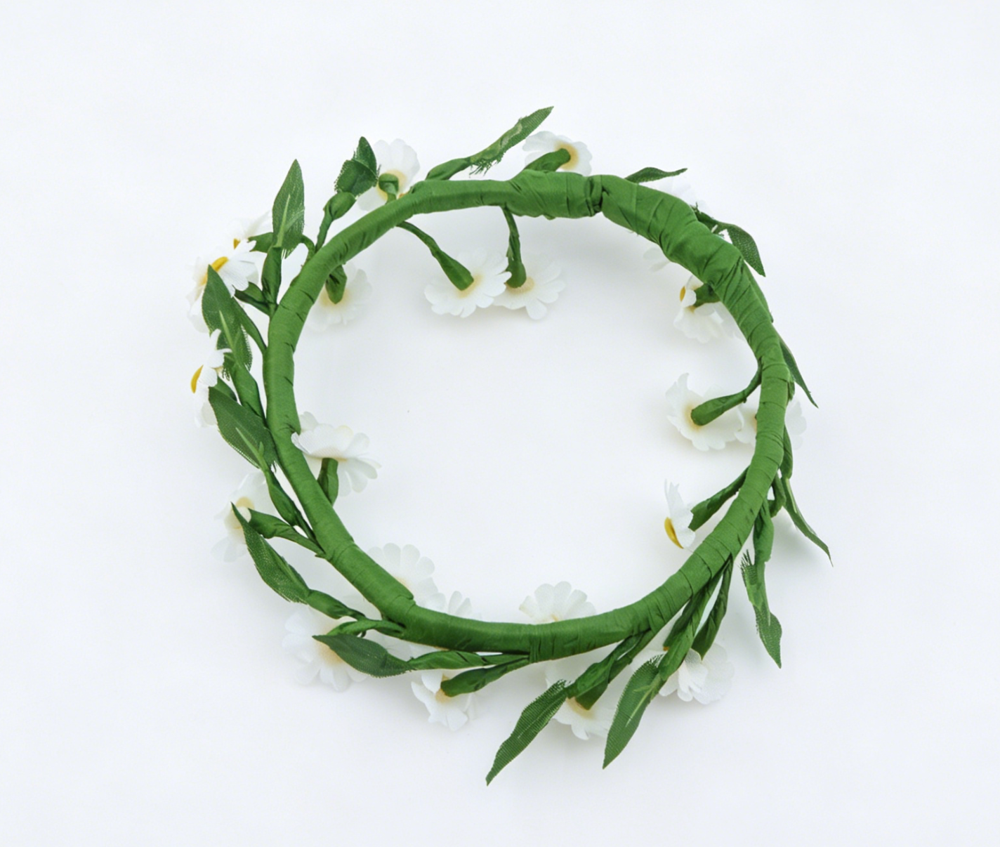 Daisy Flower Crown Headband for 18‘’ Fashion Girl Doll | Floral Doll Hair Accessory Secondary image