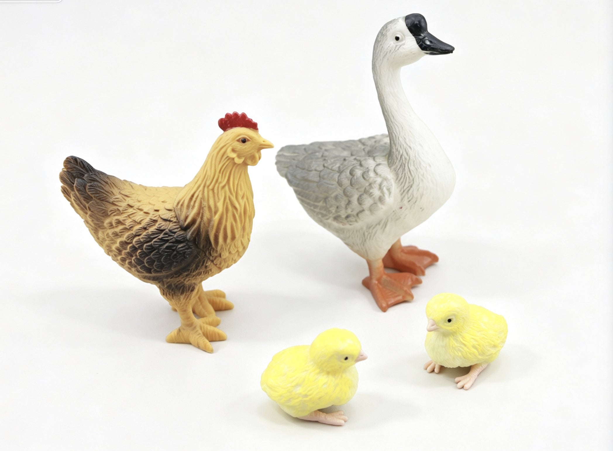 Chicken & goose & chick fits 18'' doll stable farm Coop Play Set Main image