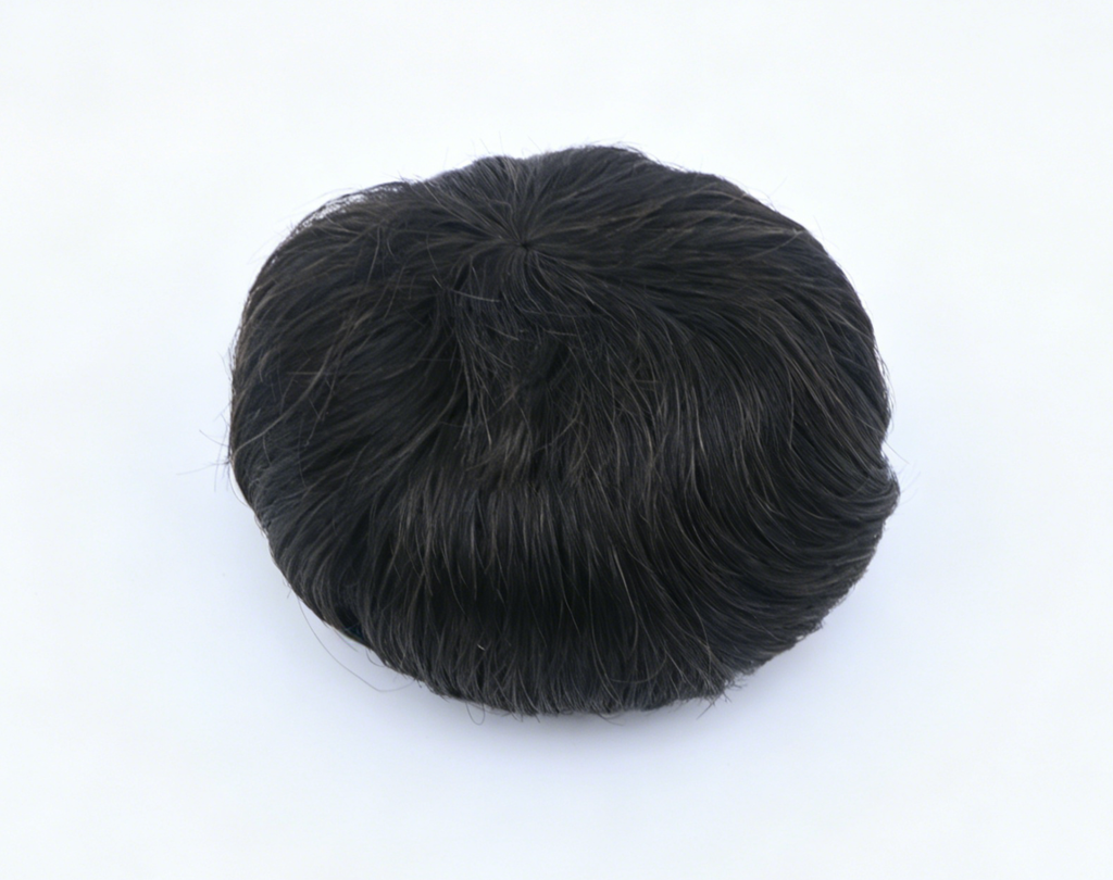 Dark Tea Brown Boy Short Textured Wig For 18'' Fashion Girl Doll | Synthetic Doll Replacement Hair Accessory