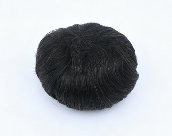 Dark Tea Brown Boy Short Textured Wig For 18'' Fashion Girl Doll | Synthetic Doll Replacement Hair Accessory