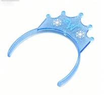 #367 【 blue tiara Headband snowflake】 Main image