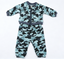 #102 【Blue Camo Zip Up Tracksuit 2Pcs Outfit Casual Jogger Set for 18 Inch Doll Daily Dress Up】