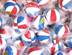 #89 Five foam basketballs Main image