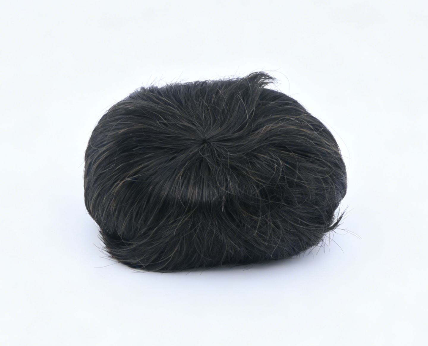 Dark Tea Brown Boy Short Textured Wig For 18'' Fashion Girl Doll | Synthetic Doll Replacement Hair Accessory
