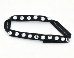 #46 【Black Rhinestone Choker Jewelry Accessory for 18'' doll pet】 Main image