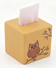 #213 【Owl Tissue Box】 Main image