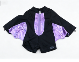 #91 Black long-sleeved romper Main image