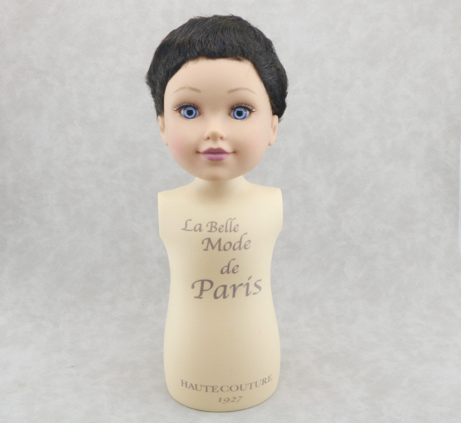 Dark Brown Realistic Short Boy Wig for 18" Doll Replacement Hair