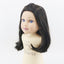 Kavi Dark Brown Layered Wig with Long Bangs for 18" Doll
