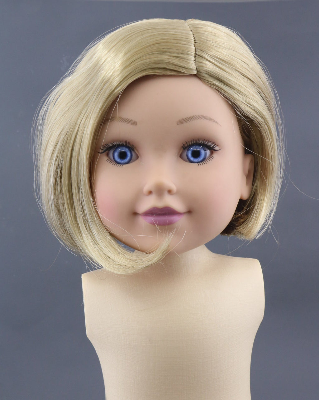 A Blonde Bob Hair for 18'' doll Kit Kittredge Wig