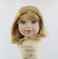 Medium-Length Blonde Wig with Bangs for 18" Doll