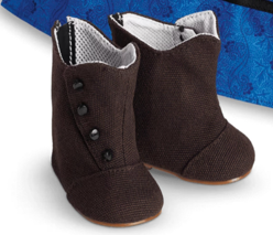 #105 【Black Side Snap Button Short Ankle Boots 】 Main image